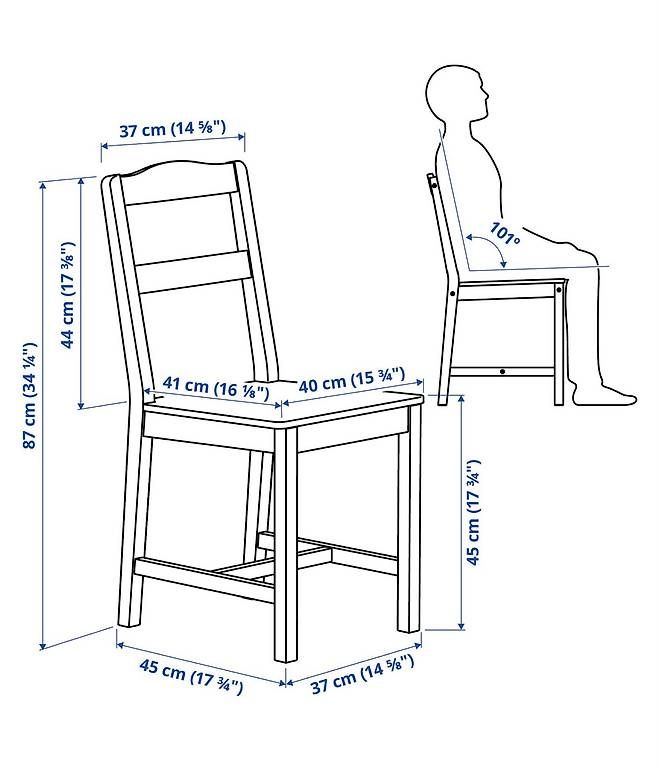 Set di tavolo e panche: Ensemble Table à manger + 4 chaises - IKEA JOKKMOKK – Usato da Genève venduto da ech_96wh 2