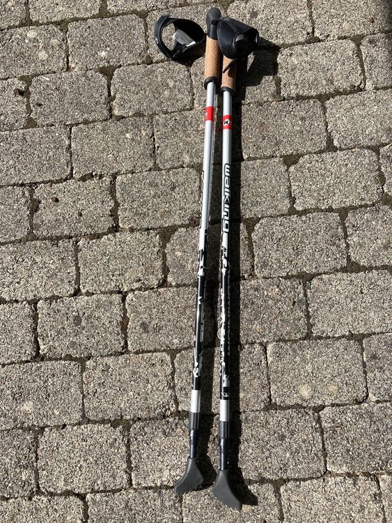 Atlas Unisex Wanderstöcke Jessa Gilbert - Verstellbare 3-teilige Trekkingstöcke