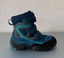 ecco Winterschuhe Gr. 33 blau wasserdicht