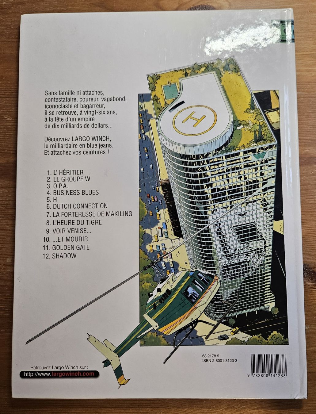 Fumetti: Largo Winch N 12 E.O. (T.B.E.) Shadow – Usato da Prévonloup venduto da bitume1975 2