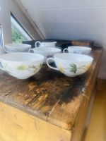 Arzberg Bavaria – Vintage Tee-Set mit Blumenmotiven 6 + 1
