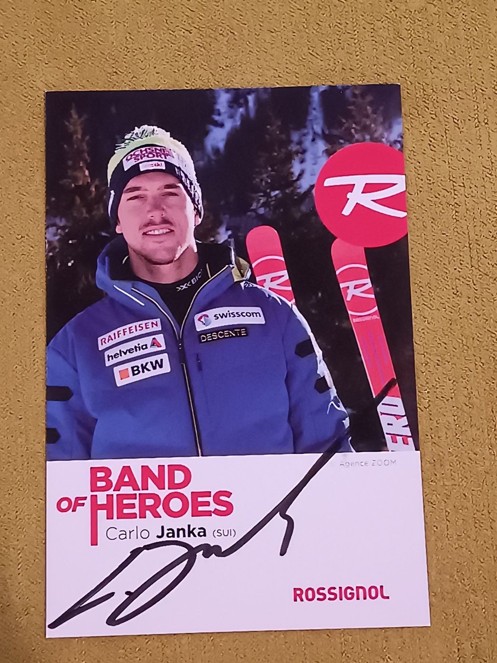 Autogramme: Carlo Janka – Gebraucht aus Menziken von Autogramme