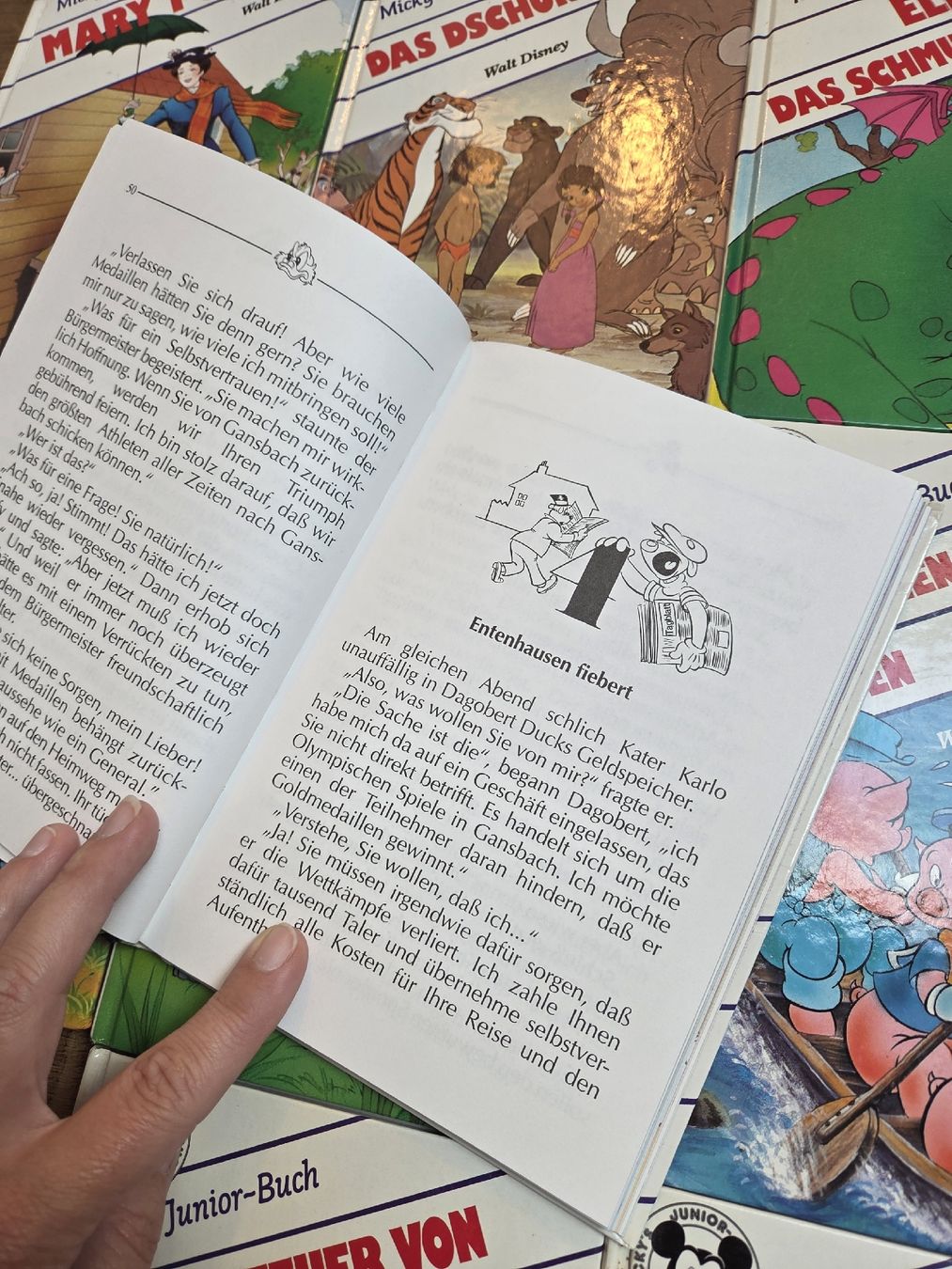 Libri: Micky's Junior Buch - 18. verschiedene Bücher – Nuovo (secondo la descrizione) da Waltenschwil venduto da Hotzolino 4