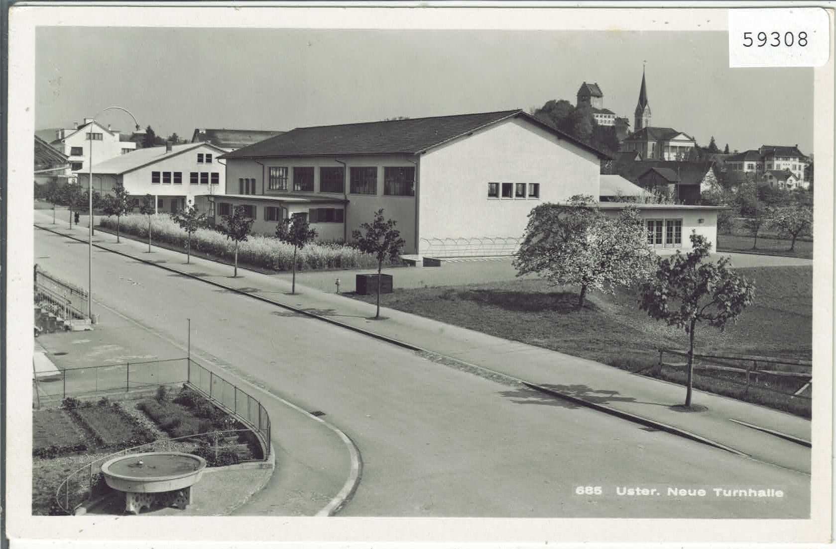 Ansichtskarten: Uster - Neue Turnhalle – Gebraucht aus Ettingen von Kartenplanet