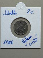 Malte - 2 cents - 1986 - Luzzu