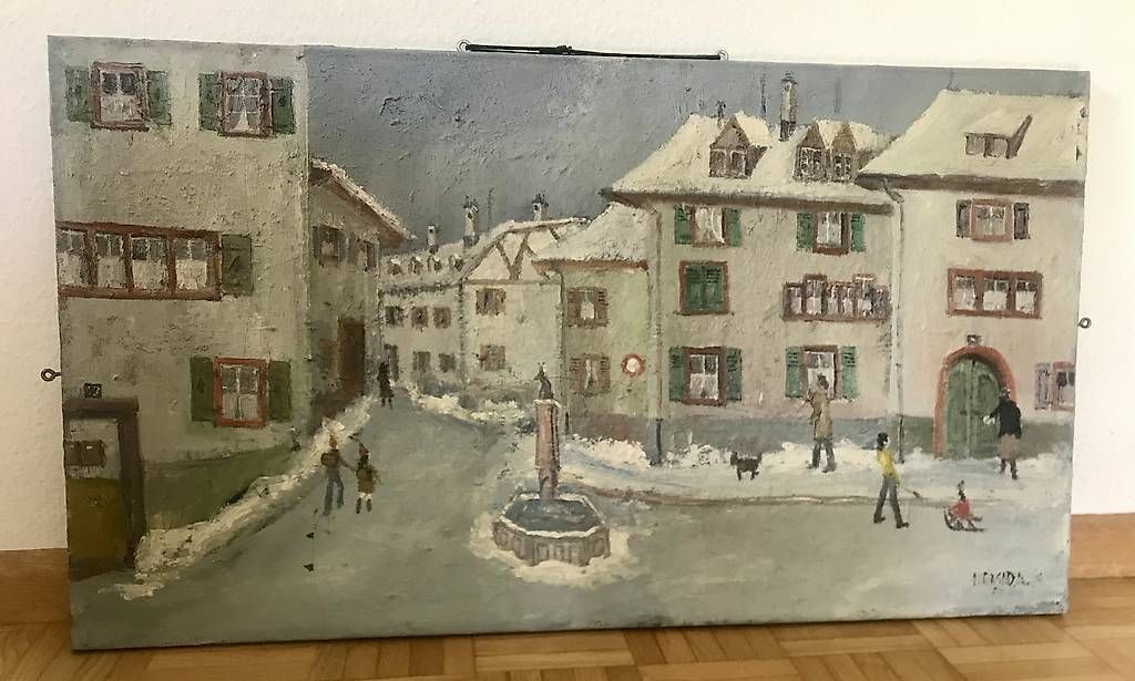 Posters & Illustrations: Bild Gemsberg Basel – D'occasion à Riehen par Stelli44 1