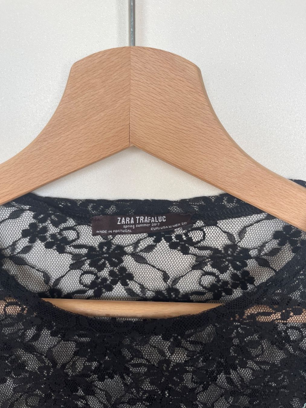 Zara Blusen: Chemisier noir dentelle – Neu (gemäss Beschreibung) aus Neuchâtel von Ariane_vn00 3