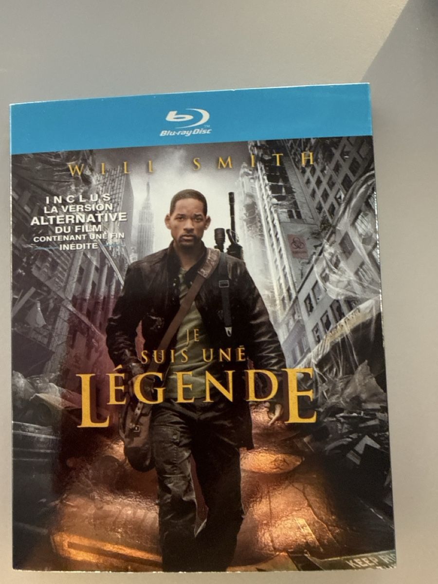 Tous les DVDs: I Am Legend Blu-ray Will Smith French Version New – Neuf (Voir description) à Zürich par nad_s27g