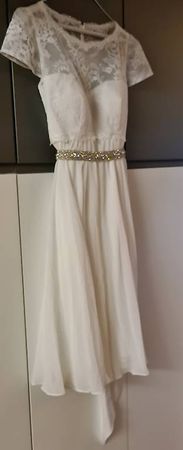 Umstandsbrautkleid 42