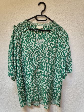 Damen Bluse Suncoo grün, Grösse T2, 100% Viskose