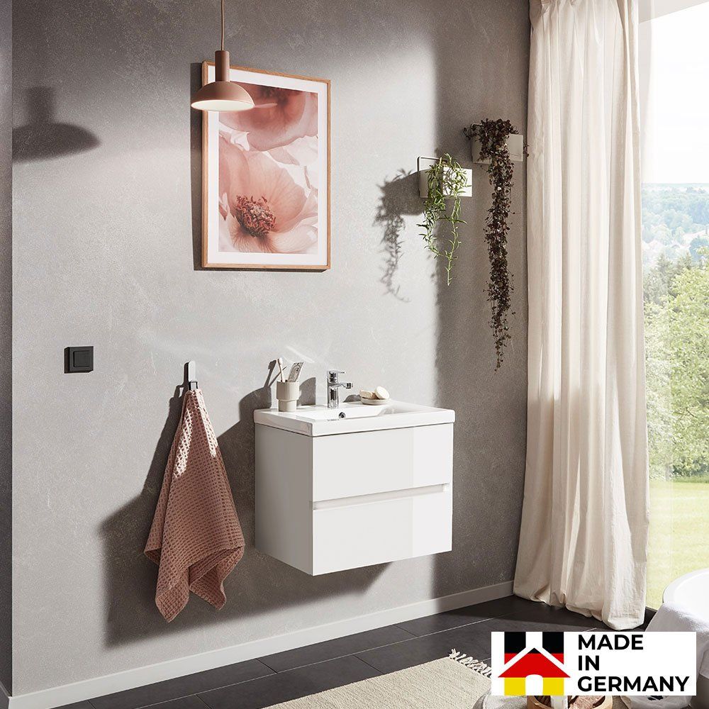 Mobili per bagno: Badmöbel WANGEN Deluxe - S Weiss – Nuovo e nell'imballaggio originale da Wallenwil venduto da toesstal-vertrieb