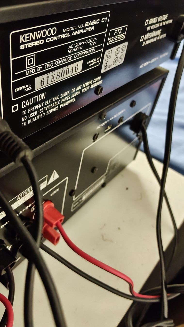 Kenwood Amplificatori: Amplificatore KENWOOD PRE C1 FINALE M1 BASIC – Usato da Chiasso venduto da Valerio_Audio 4