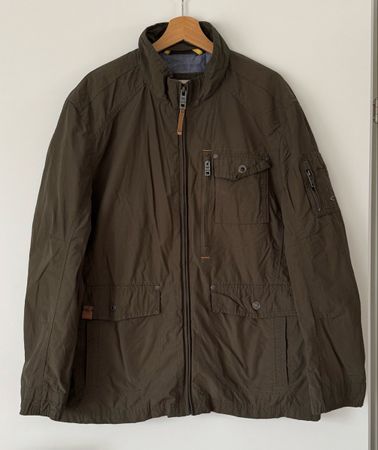 Camel Active Herren Jacke Gr. 52 Dunkelgrün - Guter Zustand 