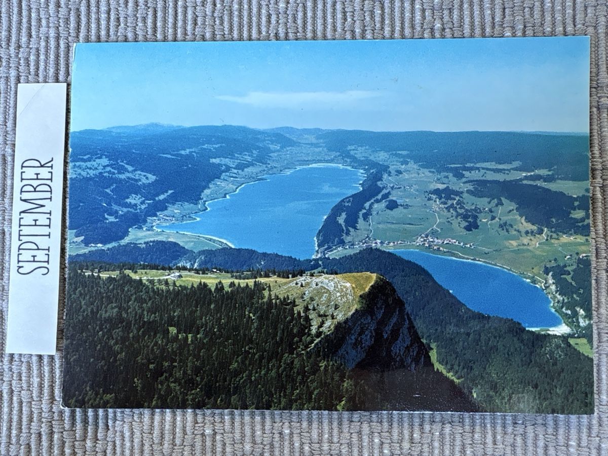 Cartoline postali: AK von Lac de Joux & Brenet – Usato da Rümlang venduto da Brieftaube1
