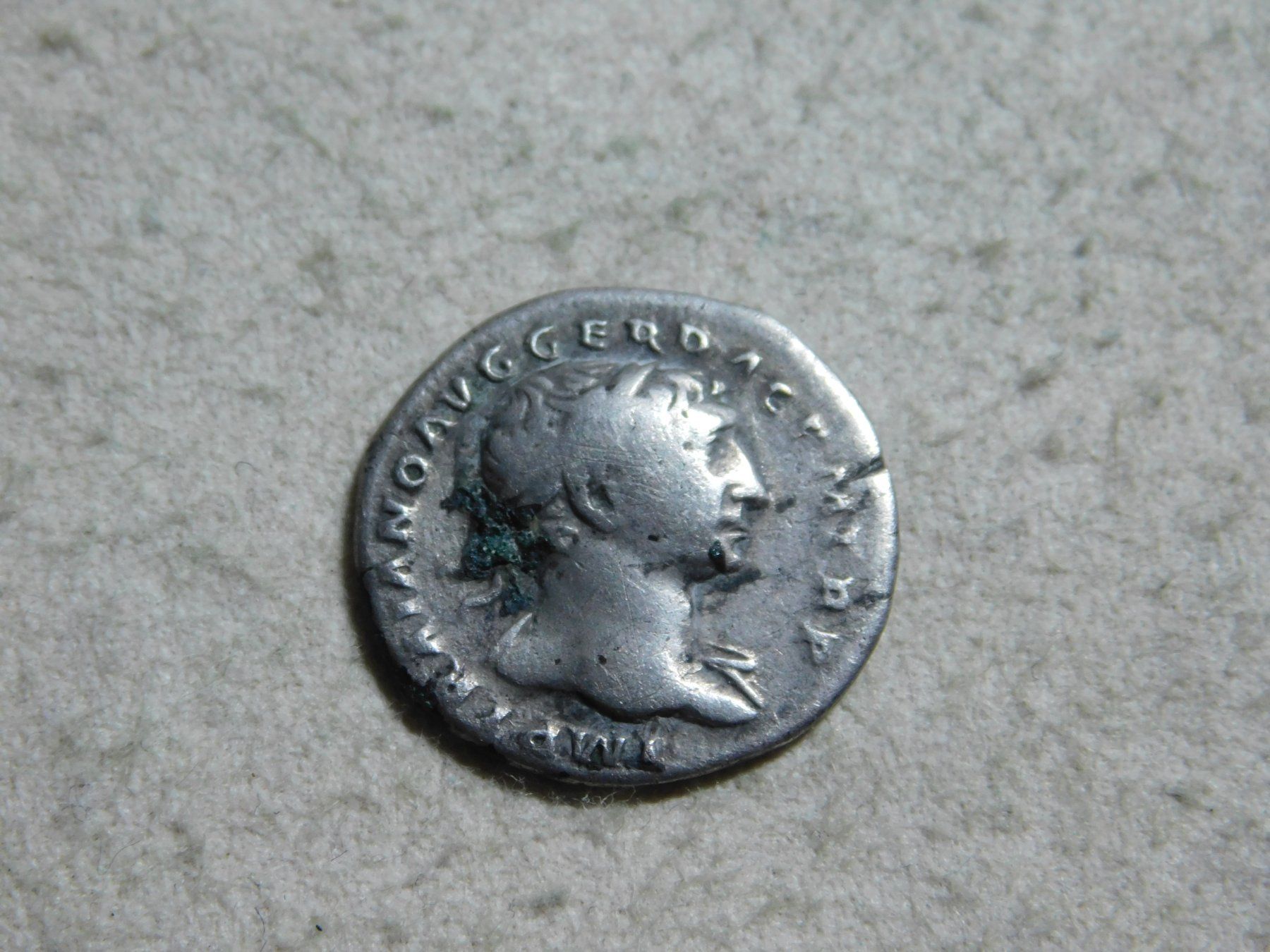 Tutti le monete: Rom: Whs. Denarius Trajan, Silber, 103 - 111 n.Chr – Usato da Solothurn venduto da Mi-cardo