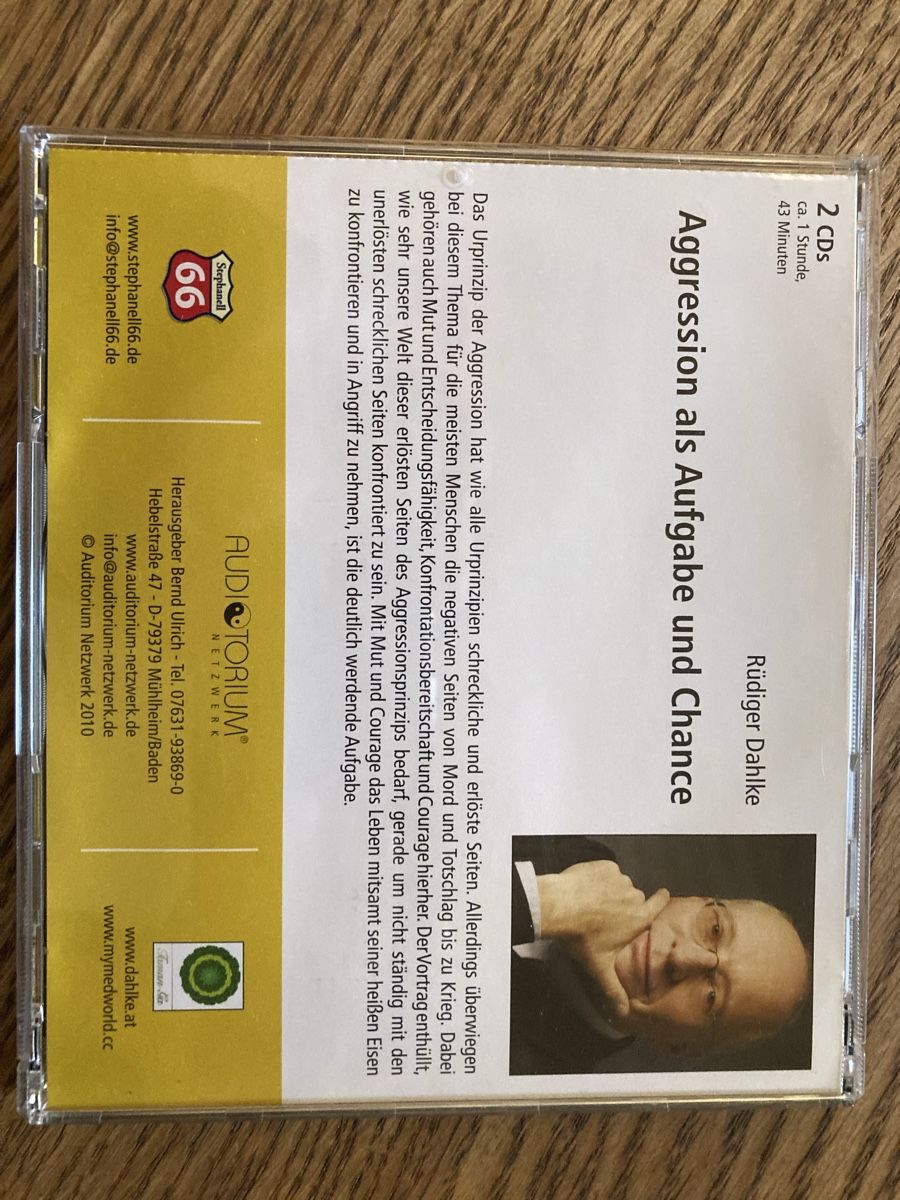 Audiolibri: Rüdiger Dahlke CD‘s – Usato da Baden venduto da Garofalo90 1