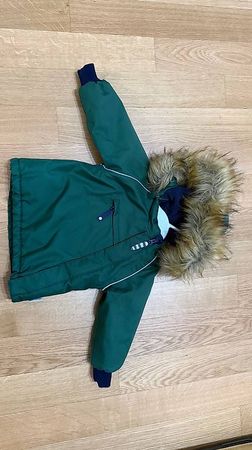 Racoon Outdoor Winterjacke, grün, Größe 92 (ca. 2 Jahre)