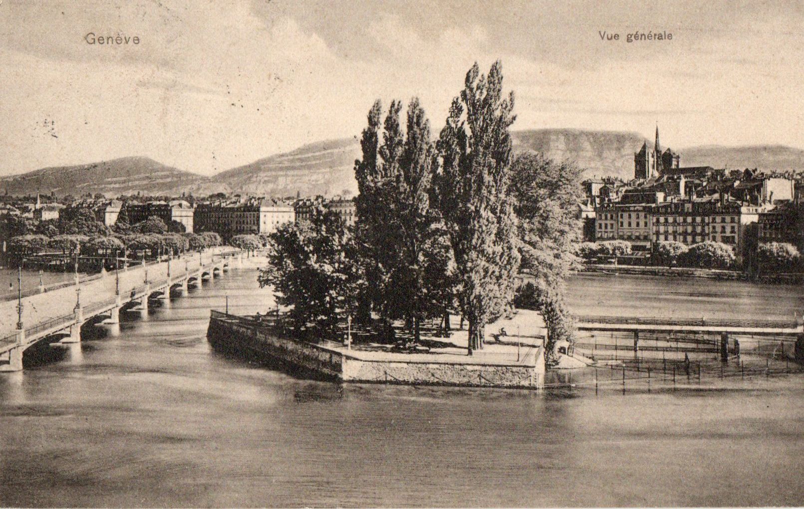 Cartes postales: Genève - Vue générale – D'occasion à Melano par pisonsdro