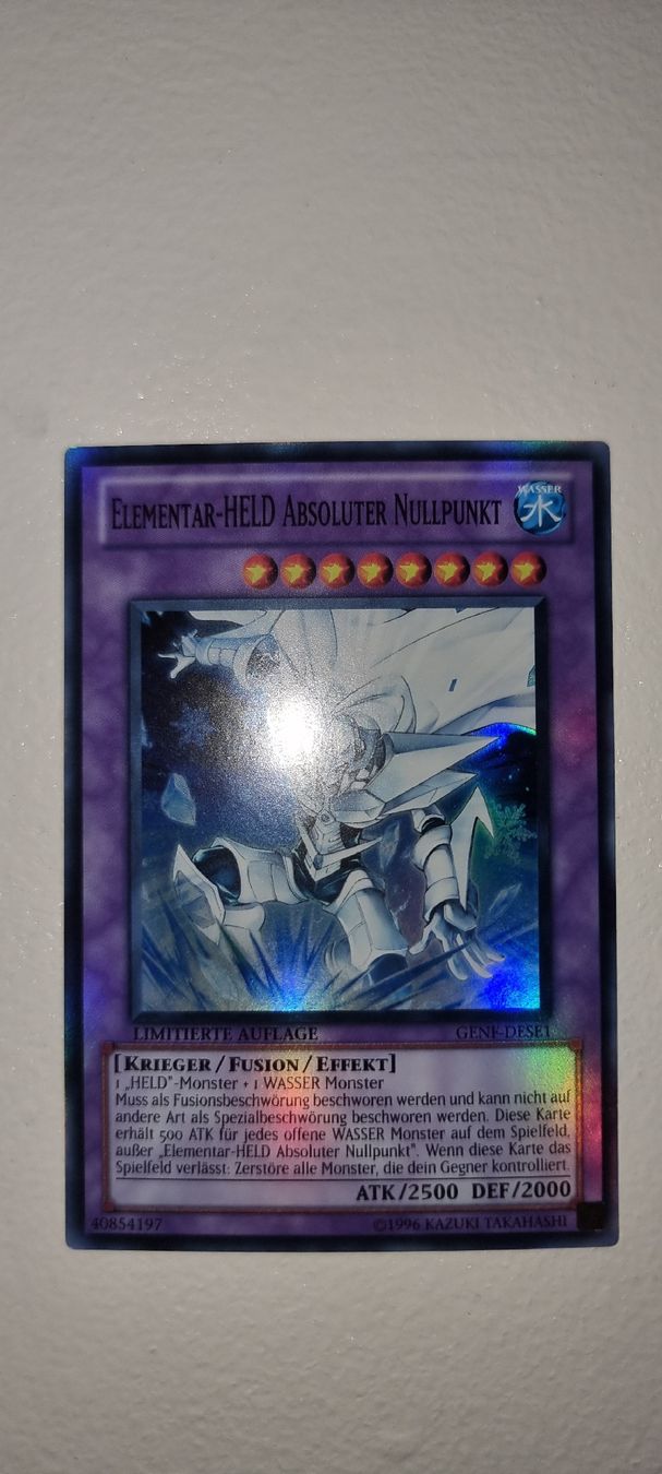 Cartes: Yugioh Held Abseluter Nullpunkt – D'occasion à Suhr par qkr_62qb