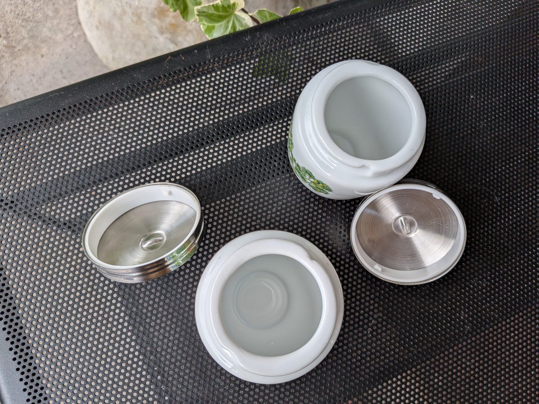 Royal Worcester Altre Stoviglie: 2 Royal Worcester Eggcoddler Eierkocher – Usato da Emmen venduto da Brockofsky 3