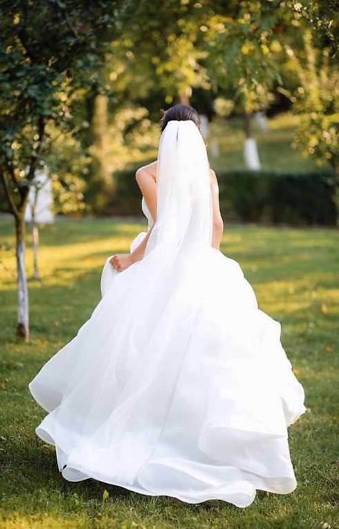 Vestiti: Robe de mariée bustier – Usato da Bramois venduto da Cucos 2