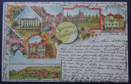 Litho-Ansichtskarte 1899 / Cormondrèche (NE)