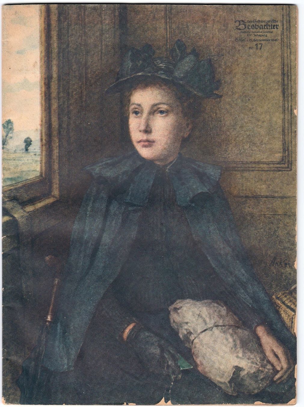 Revues & Magazines: Zeitschrift:   Beobachter,  September 1940 mit grünem ES – D'occasion à Fällanden par Blausegelfliege 1