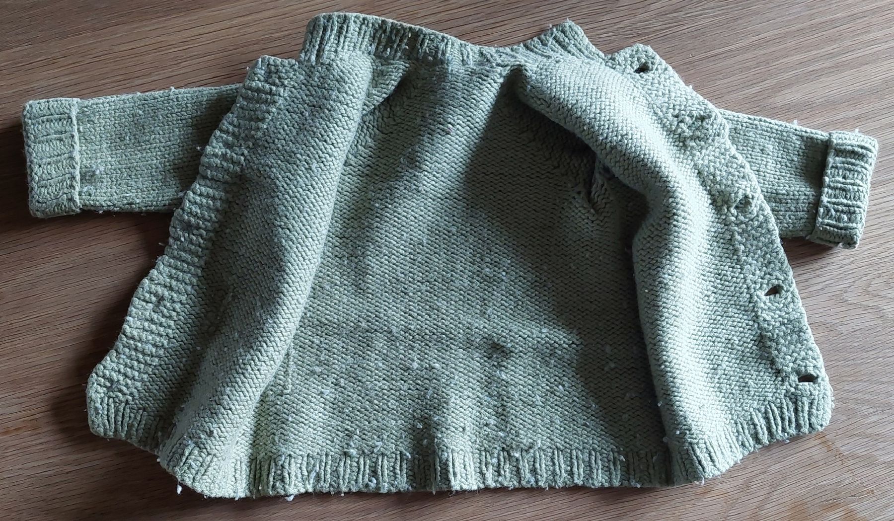 Giacche & Cappotti: Baby Strickjacke, Handgestrickt, Gr. 80 – Usato da Schmidrüti venduto da Novemberchind