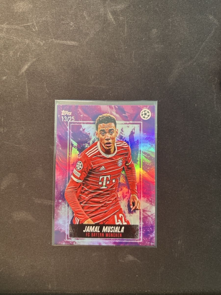 Topps Carte collezionabili: Topps Musiala Jude Set /25 – Usato da Greppen venduto da hcv_cc2r