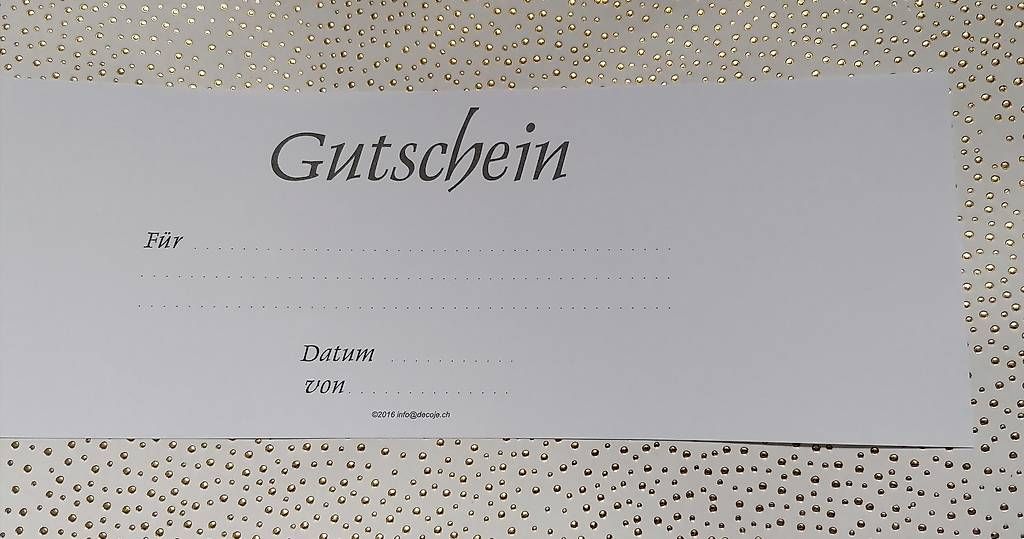 Buoni: Frohe Festtage Gutschein DECOJE – Usato da Wetzikon ZH venduto da jeg_lwc9 4