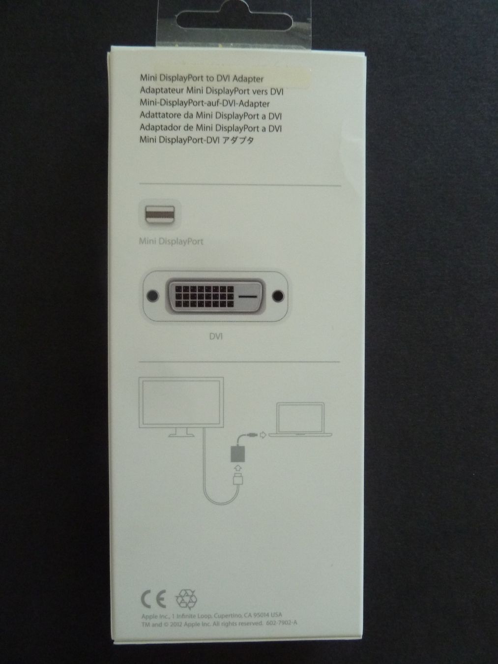 Apple Unità & Adattatore: Original  Apple Mini DisplayPort to DVI Adapter – Nuovo (secondo la descrizione) da Herzogenbuchsee venduto da seeleopard 1
