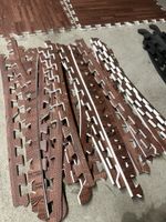 Puzzlematten Holzoptik 60x60 cm Set gebrauchter Zustand