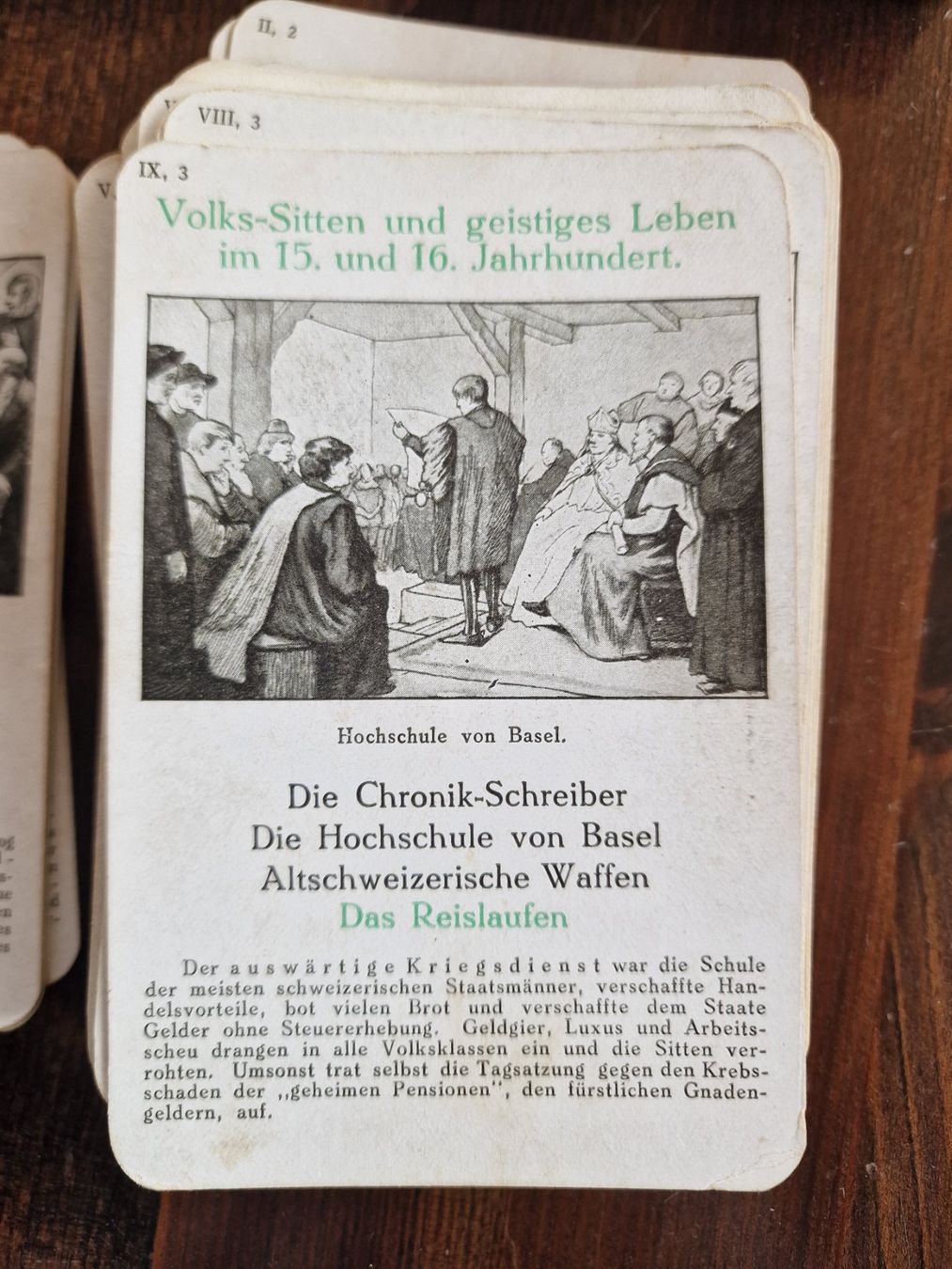 Spiele: SCHWEIZER - Geschichts-Quartett – Gebraucht aus Röthenbach i. E. von Heureka5 4