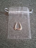 Einzelner Ohrring 925 Silber Dreiecksform