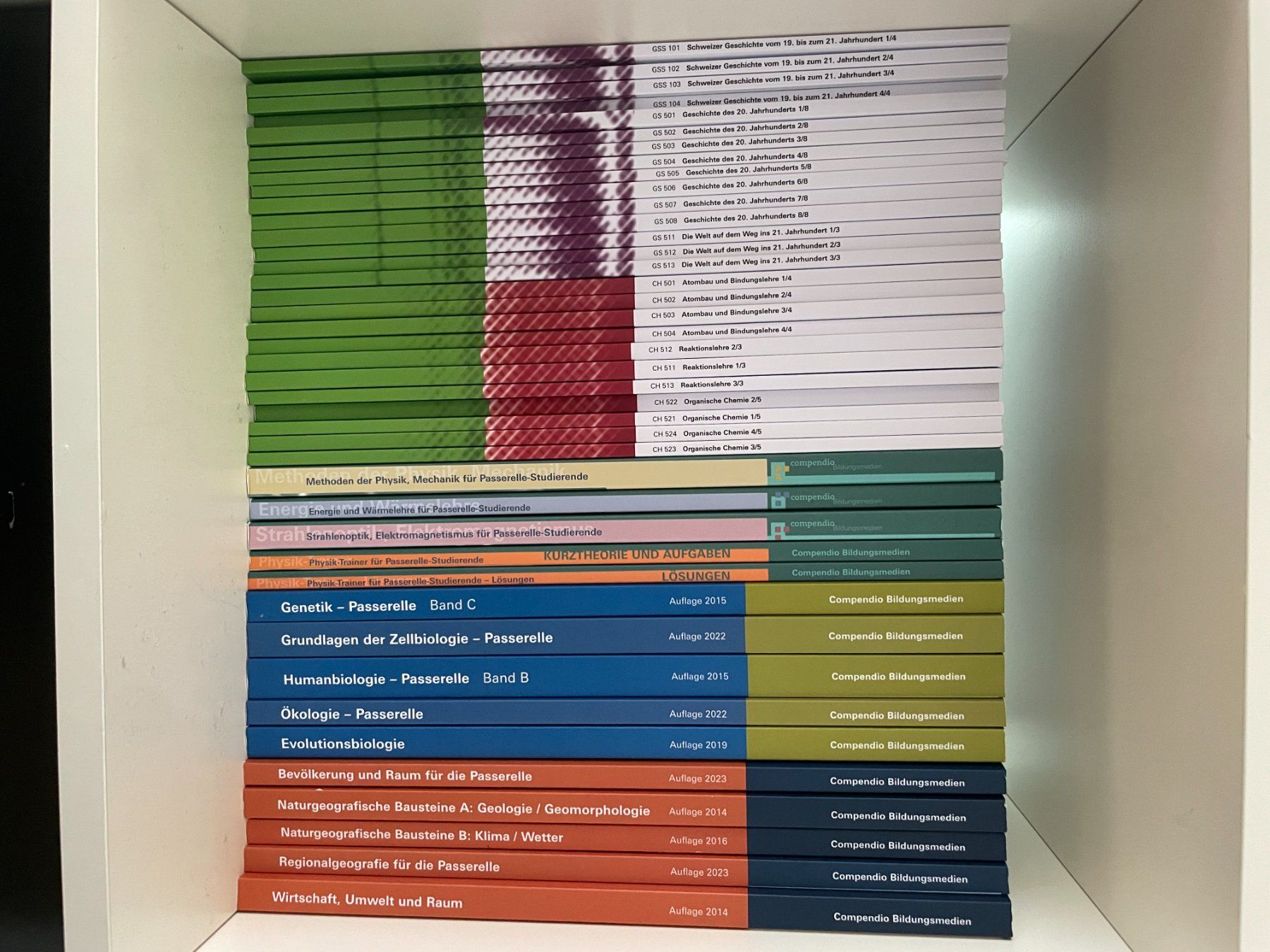 Bücher: Komplette Sammlung der Compendio Bücher (Passerelle) – Gebraucht aus Windisch von Mmzowru