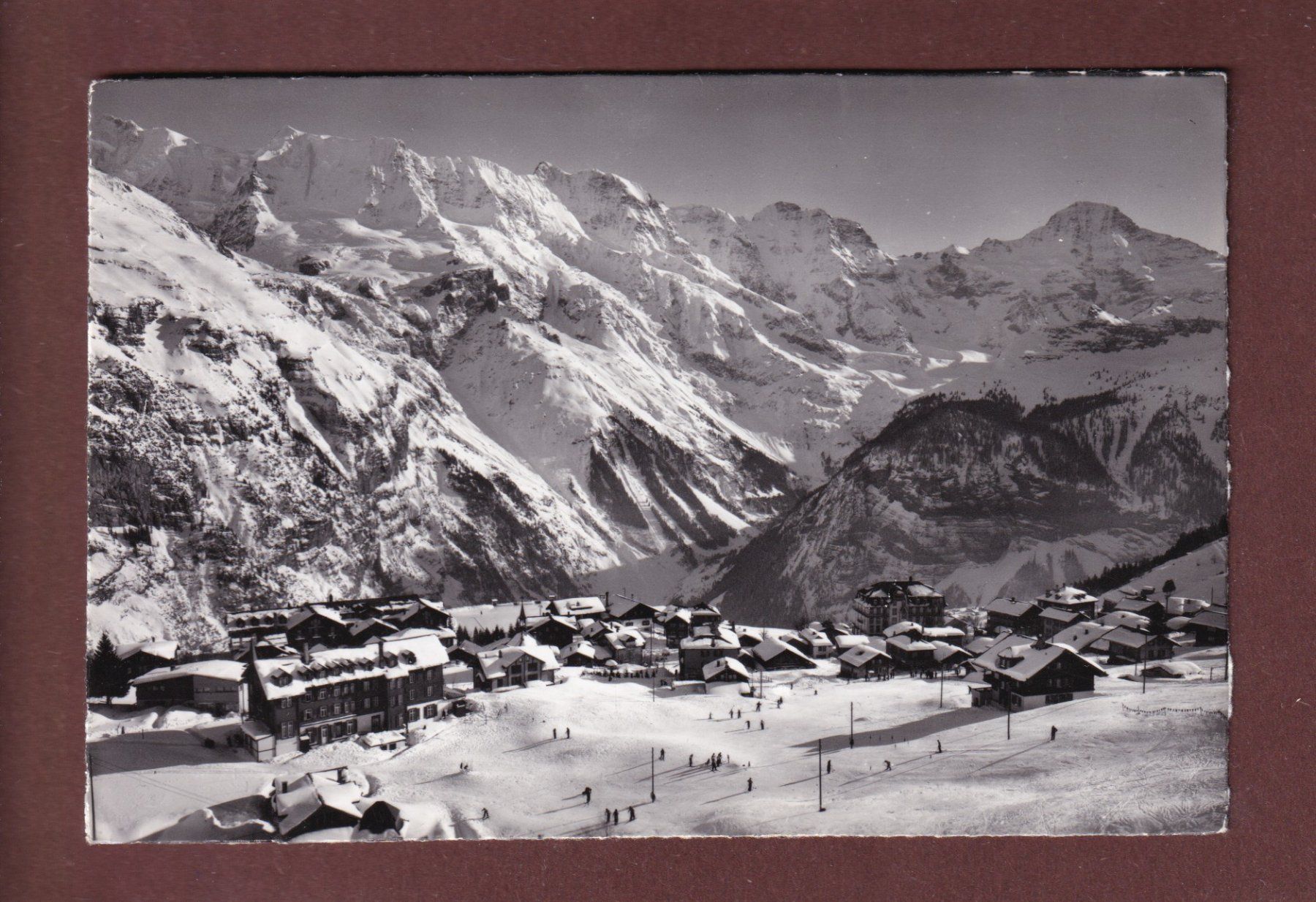 Ansichtskarten: MÜRREN - 1963 – Gebraucht aus Pully von nicecards-shop