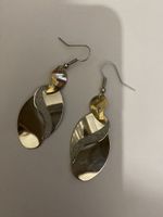 Edelstahl Ohrringe, silber- und goldfarbig