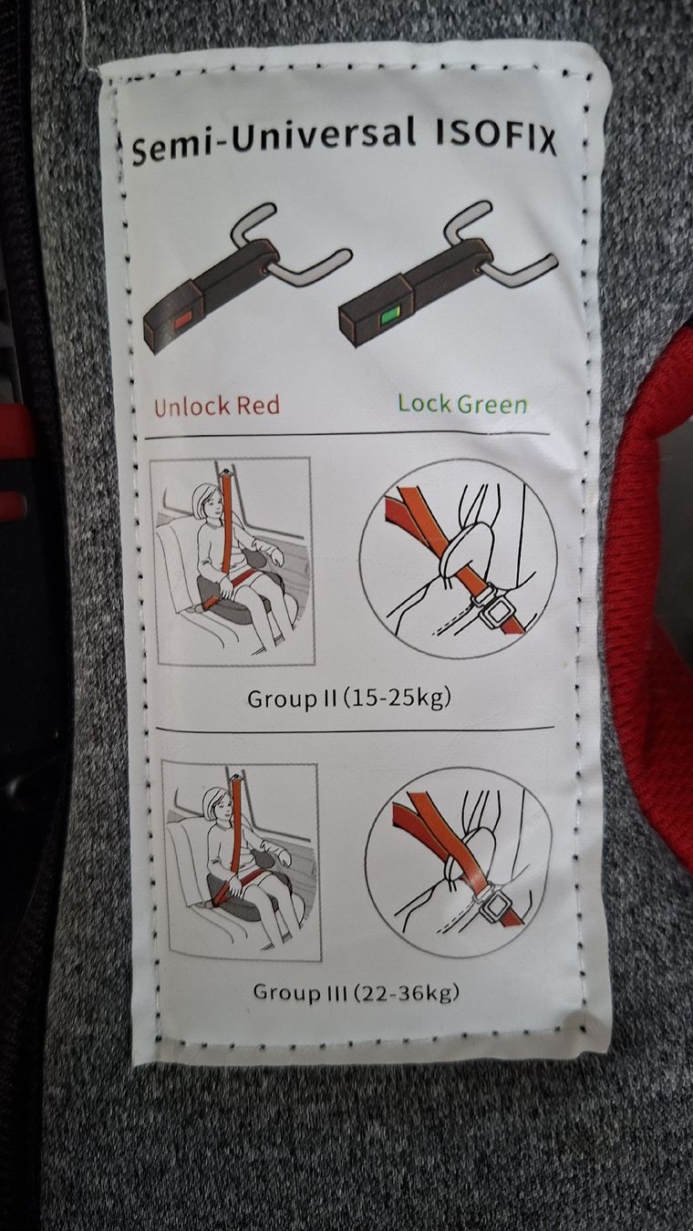 Osann Seggiolini per auto: Kindersitz Erhöhung LuxIsofix – Usato da Männedorf venduto da Spargeluno 1