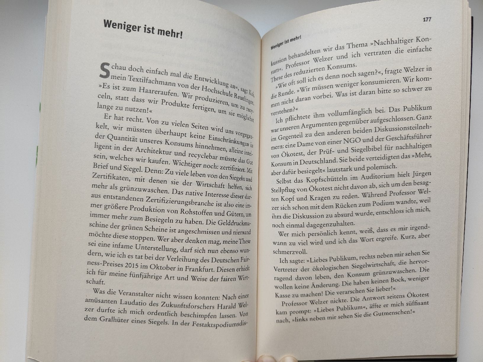 Libri: Fairarscht | Sina Trinkwalder  – Usato da Morschach venduto da ClKi04 3