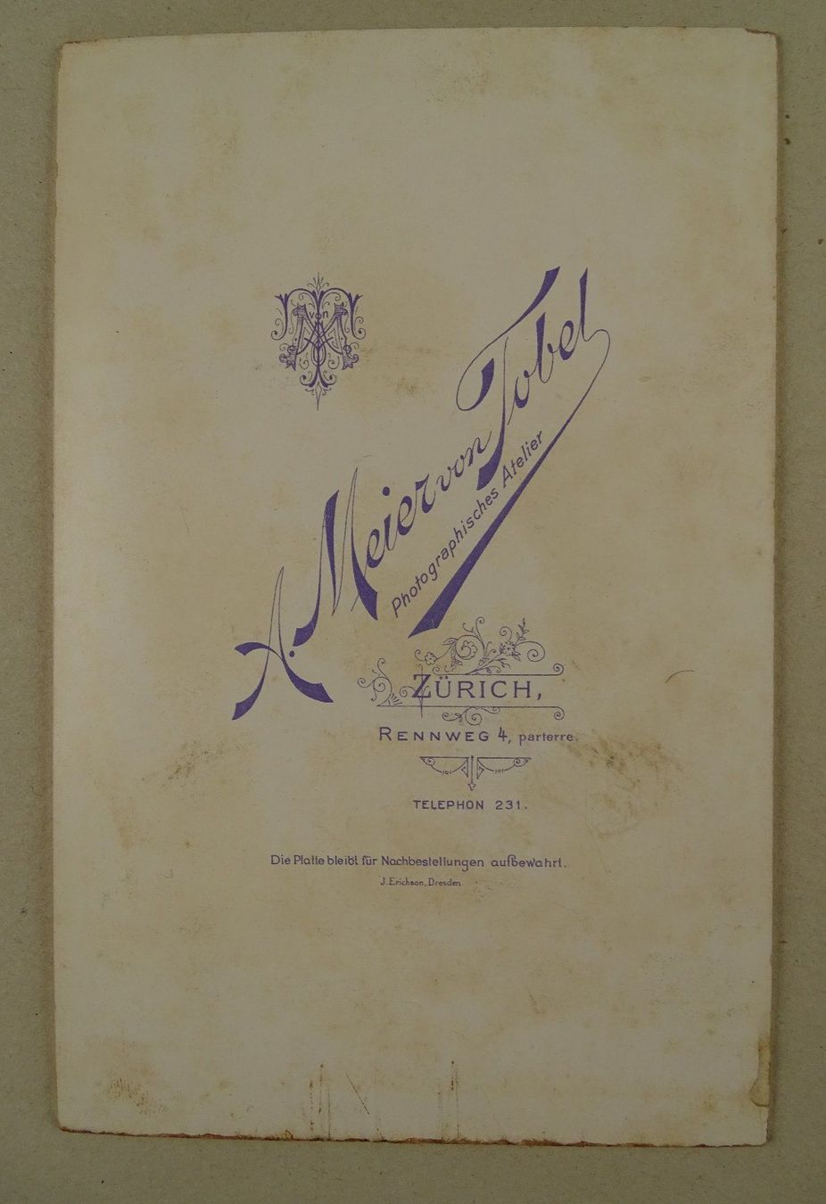 Posters & Illustrations: 2 KINDERFOTOS, CABINET-FORMAT UM 1900 – D'occasion à Grüningen par Kartensammler 6