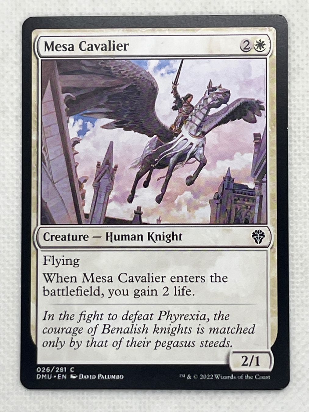 Magic The Gathering Cartes à collectionner: MTG Mesa Cavalier DMU 026 Englisch Common – D'occasion à Hinterkappelen par Kim1992