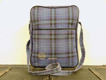 tolle Vintage KUONI TRAVEL Reisetasche Tasche 60er 70er 80er