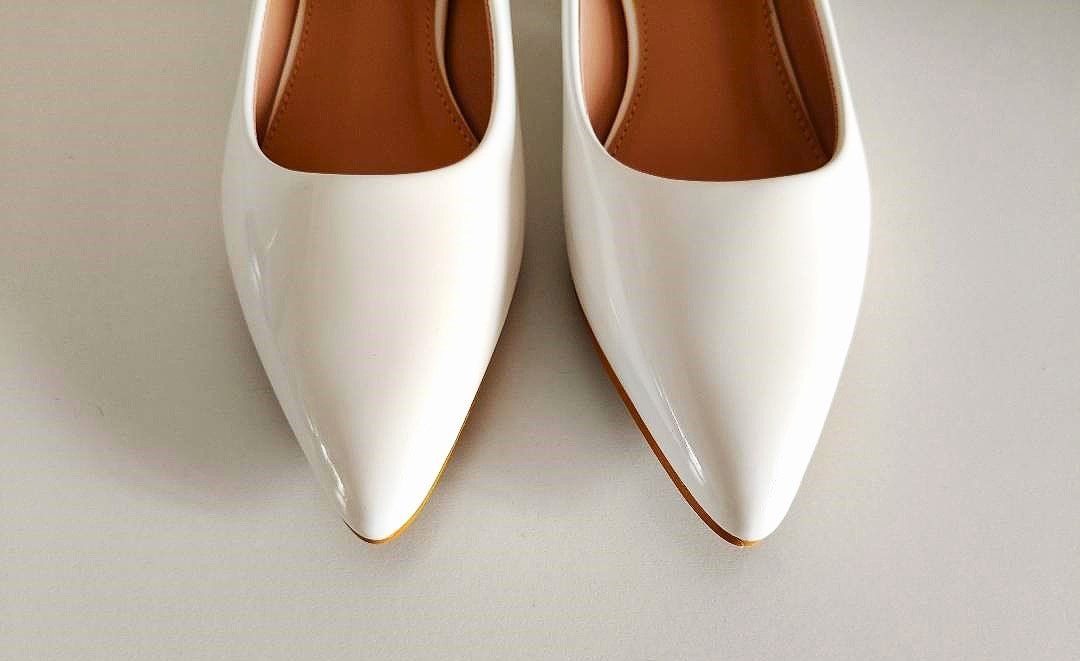Scarpe da donna: NEUER Weisser Ballerina Grösse 39 – Nuovo (secondo la descrizione) da Dielsdorf venduto da SHOES_BY_SYLVI 4