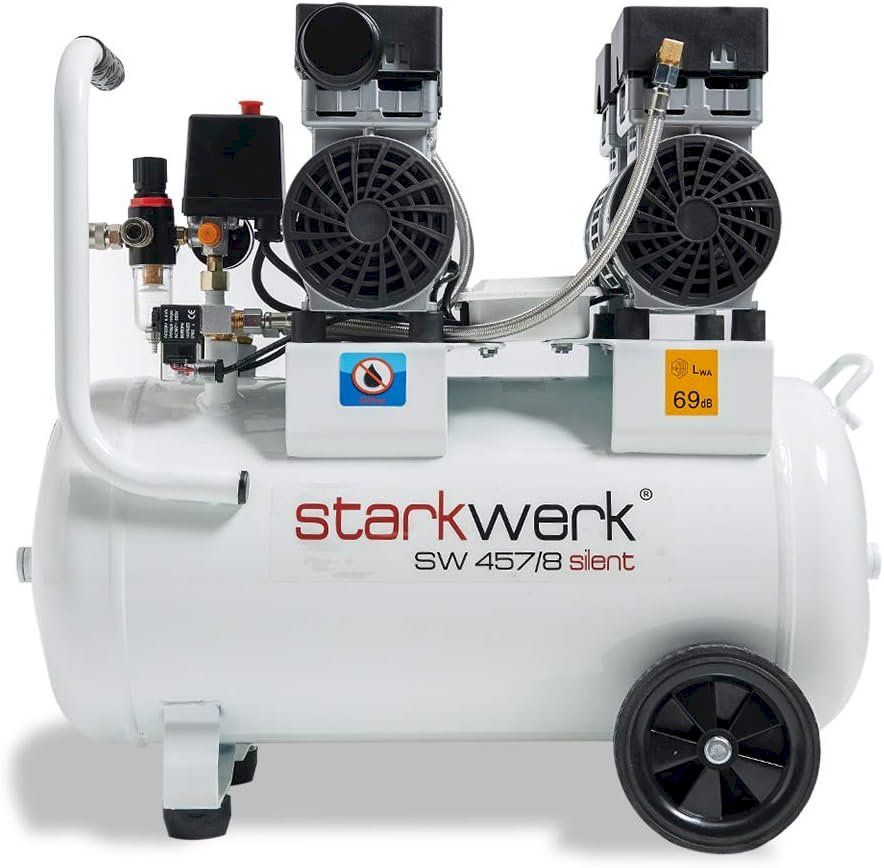 Compressori: Starkwerk SW 457/8 Kompressor inkl. SET – Nuovo e nell'imballaggio originale da Bottighofen venduto da zaap 1