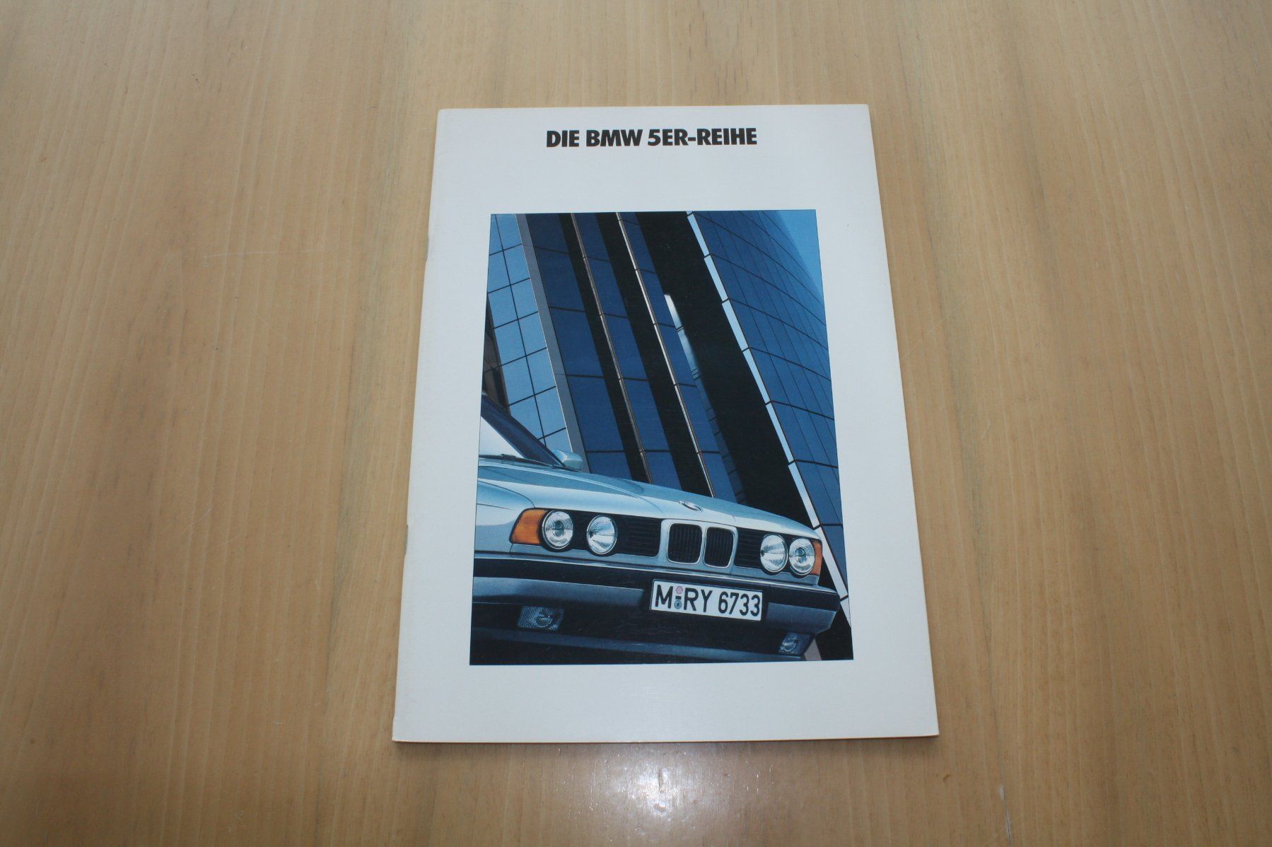 BMW Documenti: BMW 5er-Reihe E34 Prospekt 1990 – Usato da Wikon venduto da erwin400