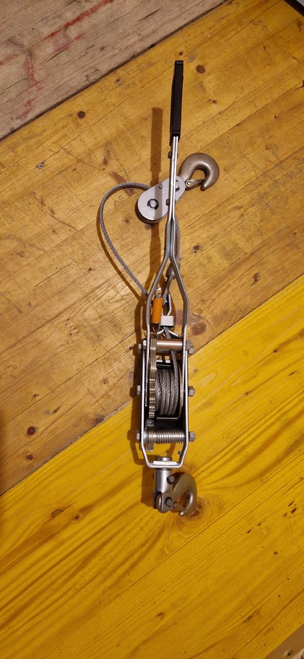 Alle Werkzeuge: Seilzug mit Ratsche HAND POWER PULLER vielseitig verwendbar – Gebraucht aus Huttwil von Gomex35 1