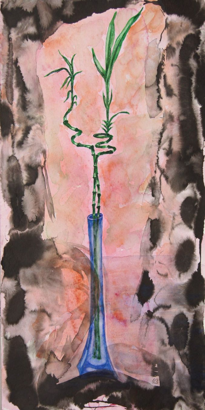 Dipinti: Aquarell: Chinesischer Bambus – Nuovo (secondo la descrizione) da Fribourg venduto da erw_68dx