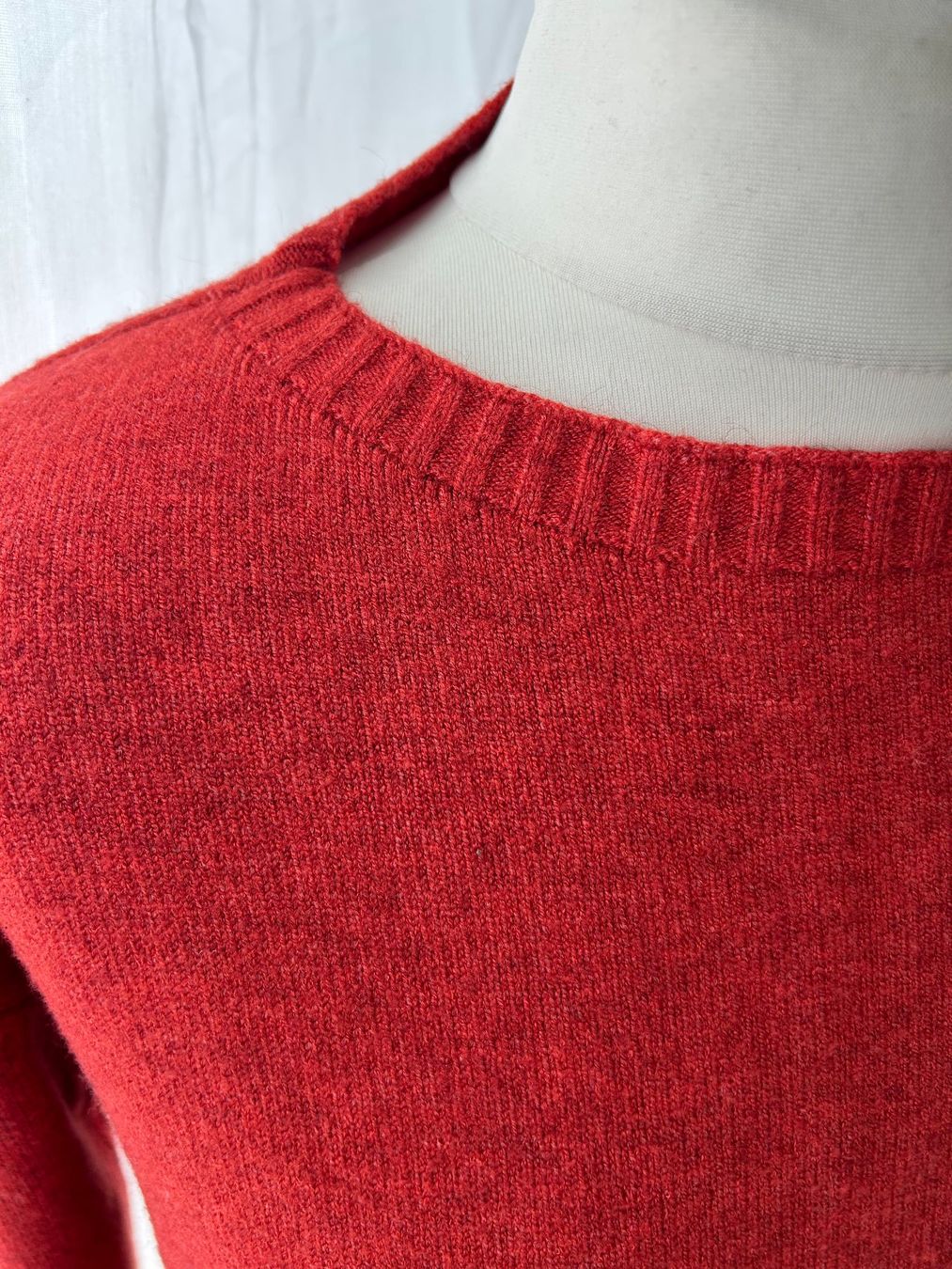 Please Jeans Maglioni & Felpe: PLEASE orange-roter Pulli, Pullover, Baumwolle, M 38, Damen – Usato da Zürich venduto da DepotCharity 3