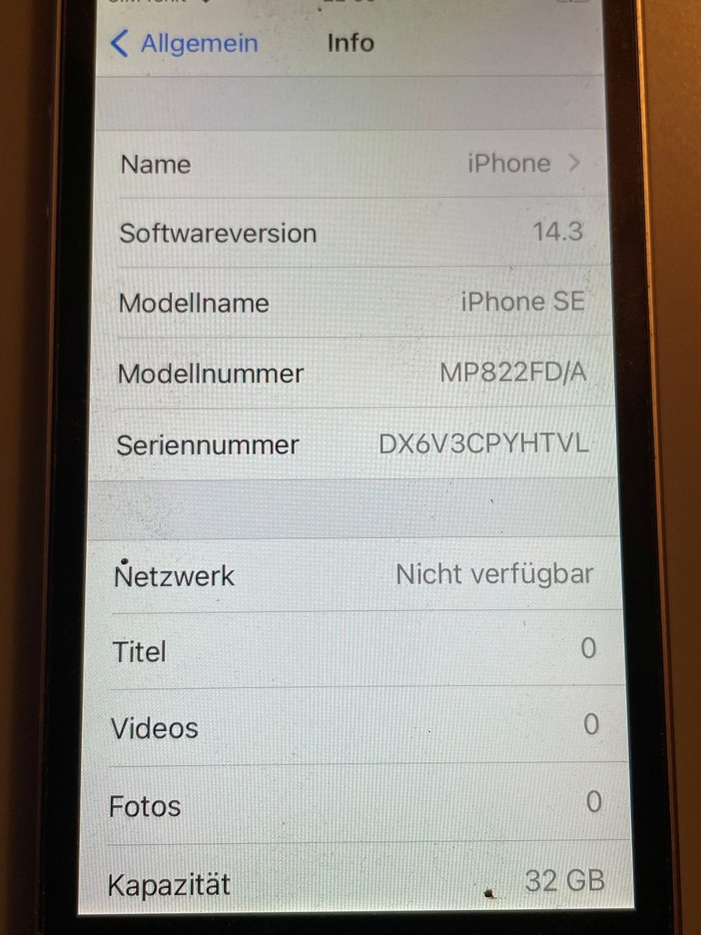 Apple Handys / Smartphones: iPhone SE 1. Gen. 2016 32 GB – Gebraucht aus Kienberg von elchegue 4