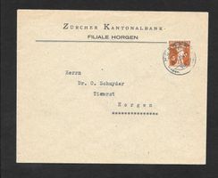 Horgen Bredarfsbief Zürcher Kantonalbank 26.4.1920